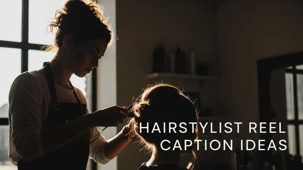 Hairstylist Reel Caption Ideas