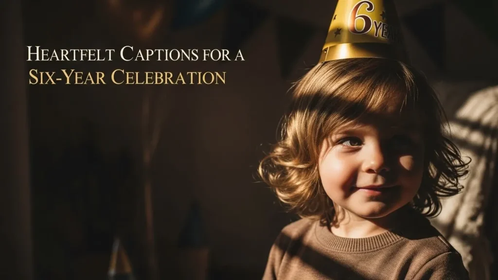 Heartfelt Captions for a Six-Year Celebration