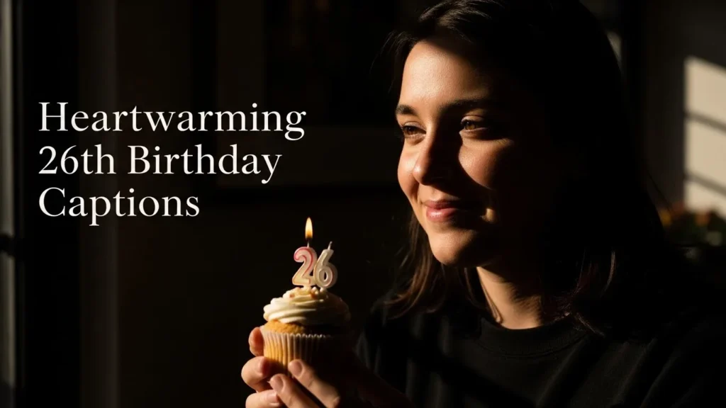 Heartwarming 26th Birthday Captions
