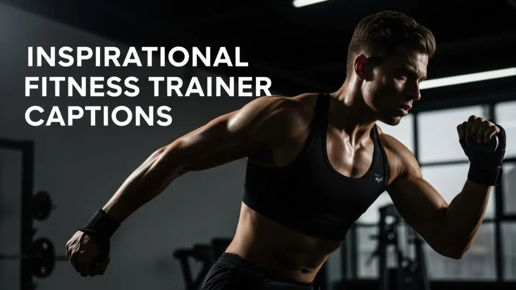 Inspirational Fitness Trainer Captions