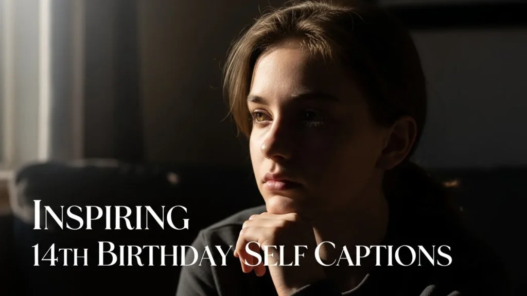 Inspiring 14th Birthday Self Captions