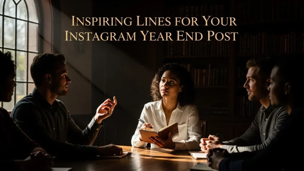Inspiring Lines for Your Instagram Year End Post