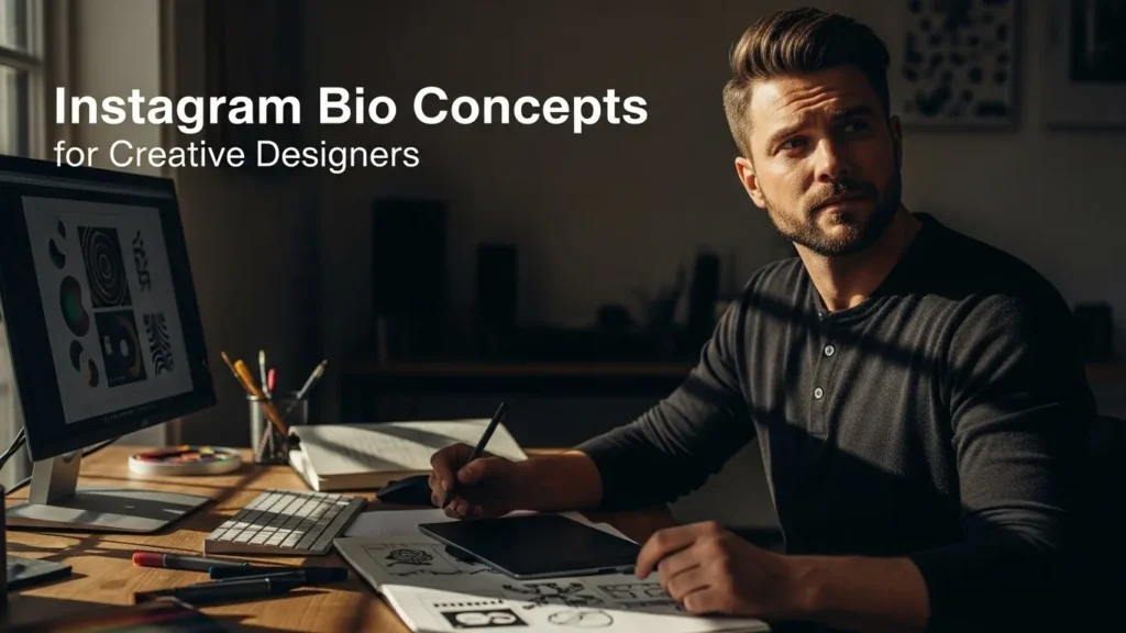Instagram Bio Concepts for Creative Designers