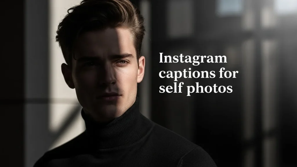 Instagram captions for self photos