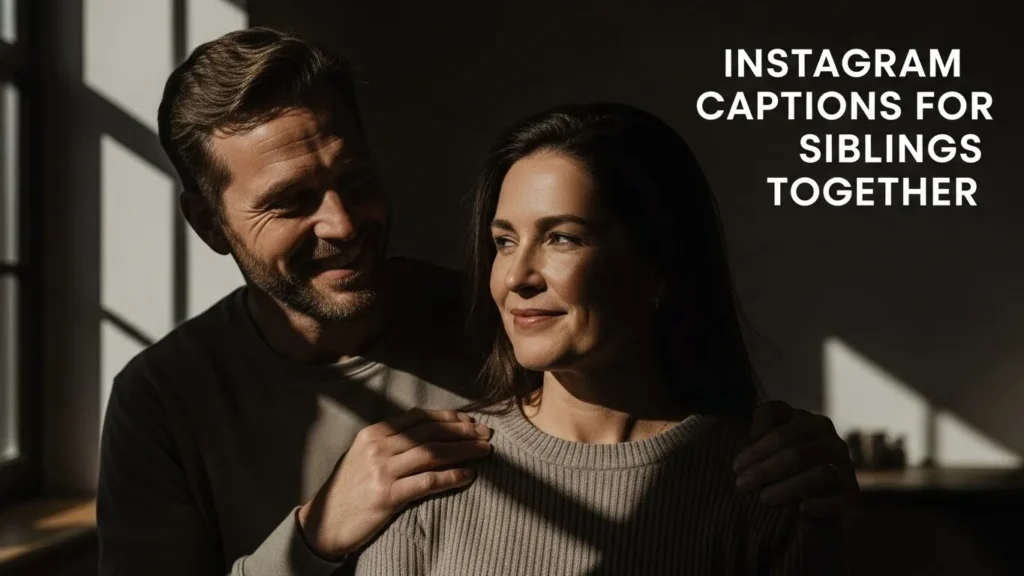 Instagram Captions for Siblings Together
