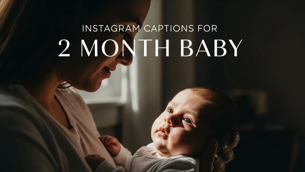 Instagram Captions for 2 Month Baby