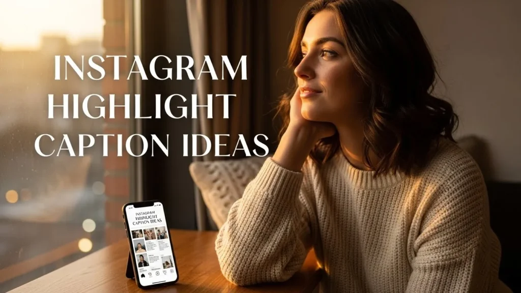 Instagram Highlight Caption Ideas