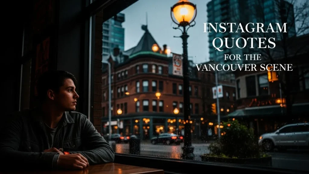 Instagram Quotes for the Vancouver Scene