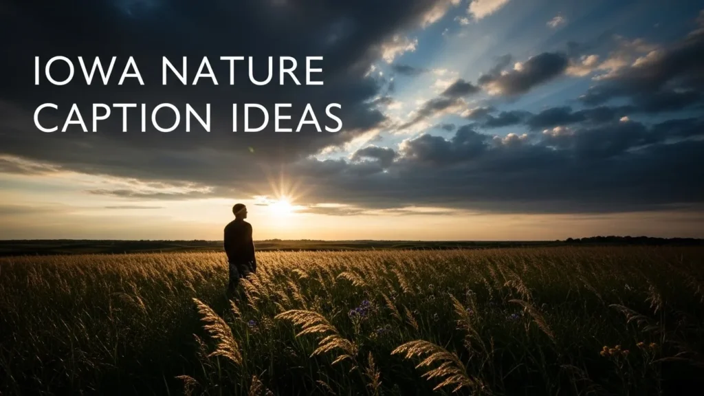 Iowa Nature Caption Ideas