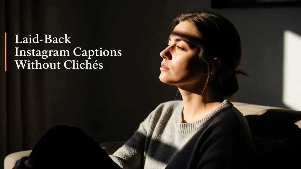Laid-Back Instagram Captions Without Clichés