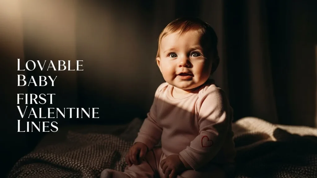 Lovable Baby First Valentine Lines