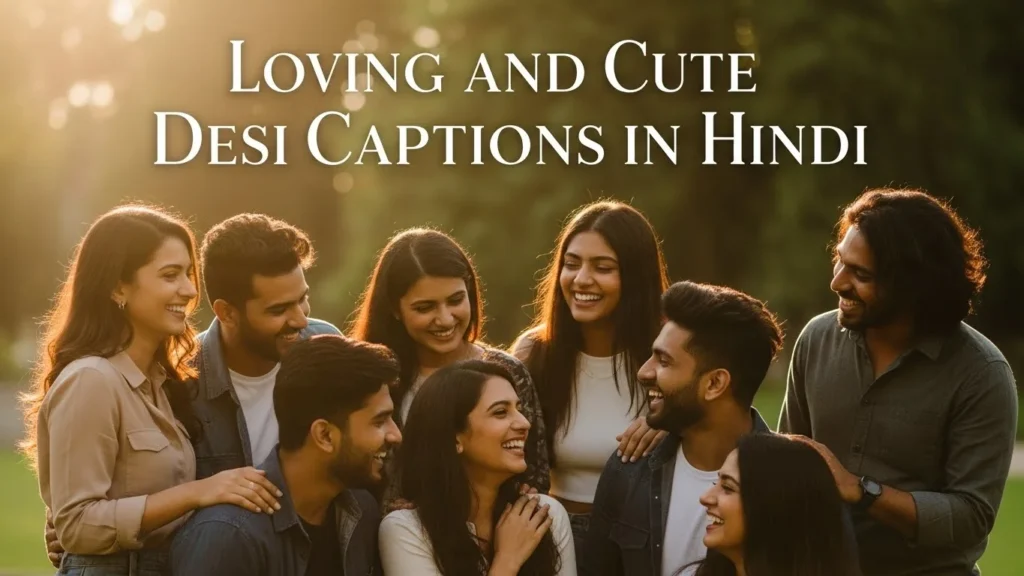 Loving and Cute Desi Captions in Hindi