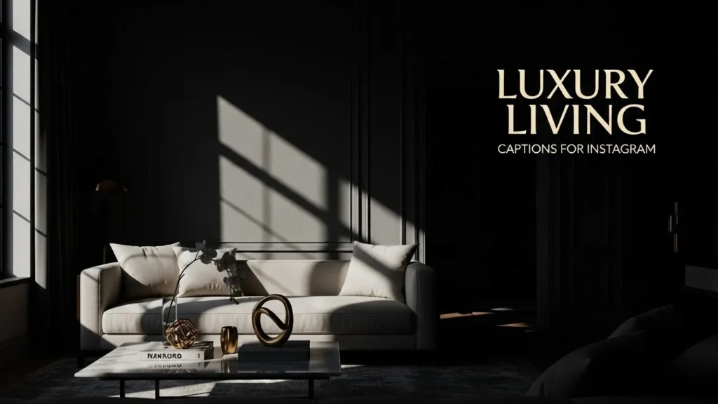 Luxury Living Captions for Instagram