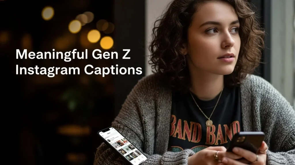 Meaningful Gen Z Instagram Captions
