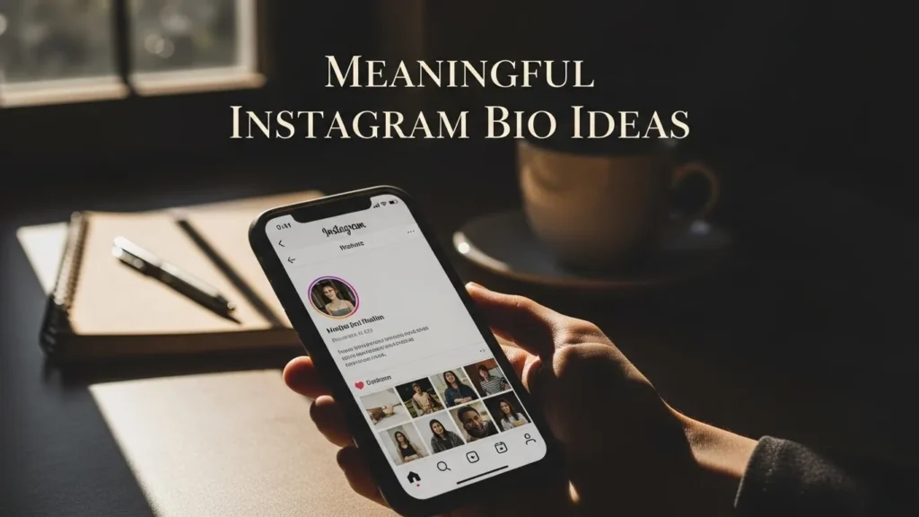 Meaningful Instagram Bio Ideas