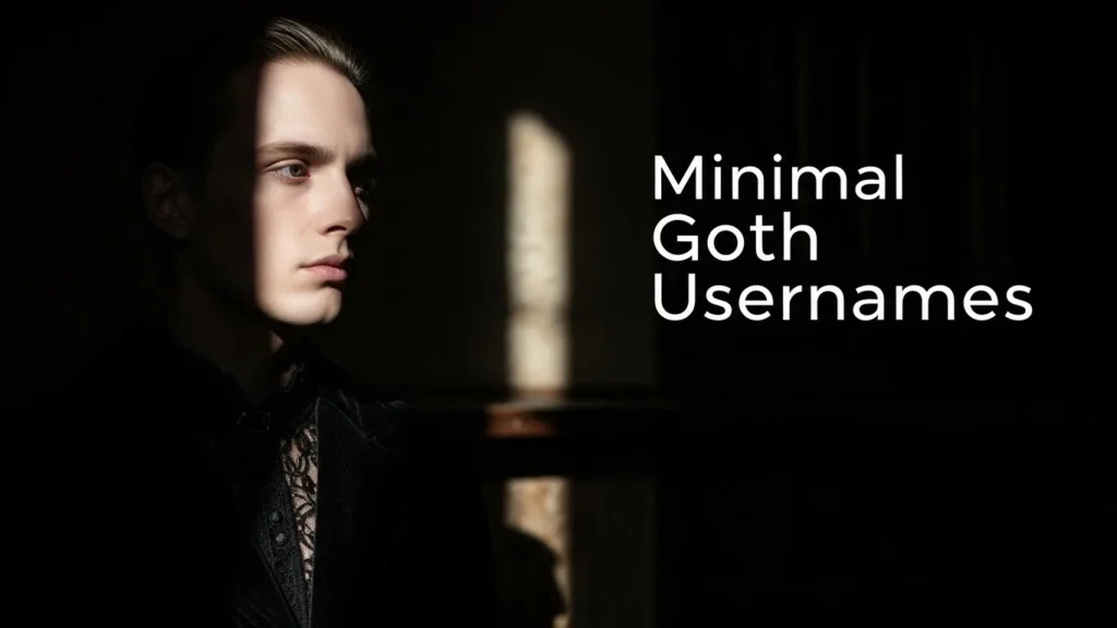 Minimal Goth Usernames