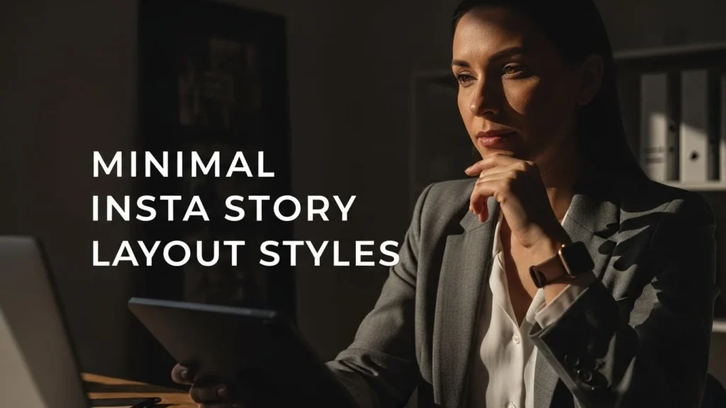Minimal Insta Story Layout Styles