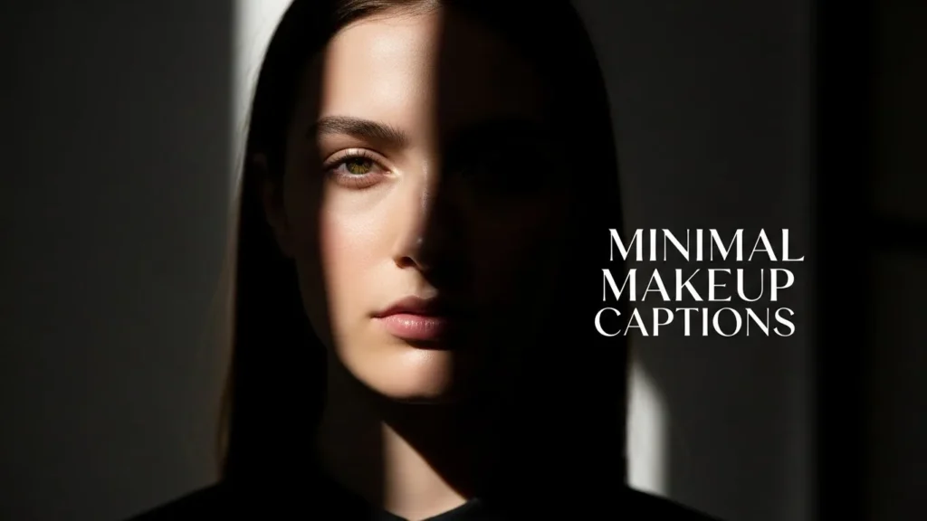Minimal Makeup Captions