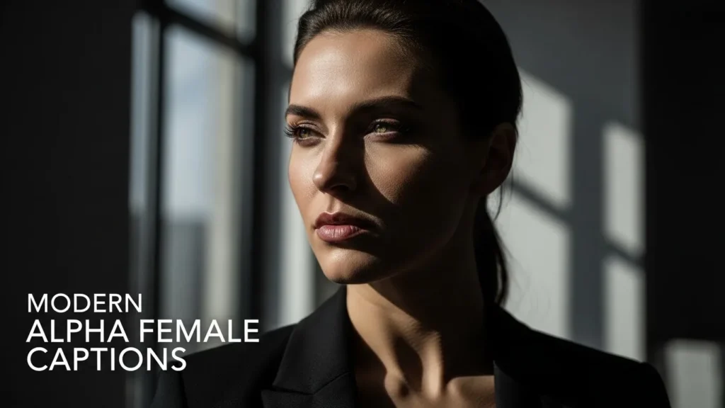 Modern Alpha Female Captions
