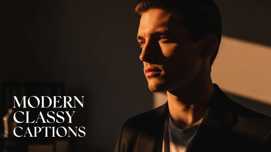 Modern Classy Captions