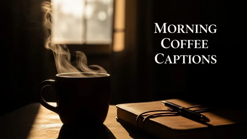 Morning Coffee Captions