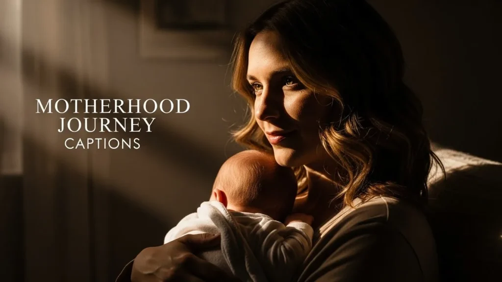 Motherhood Journey Captions