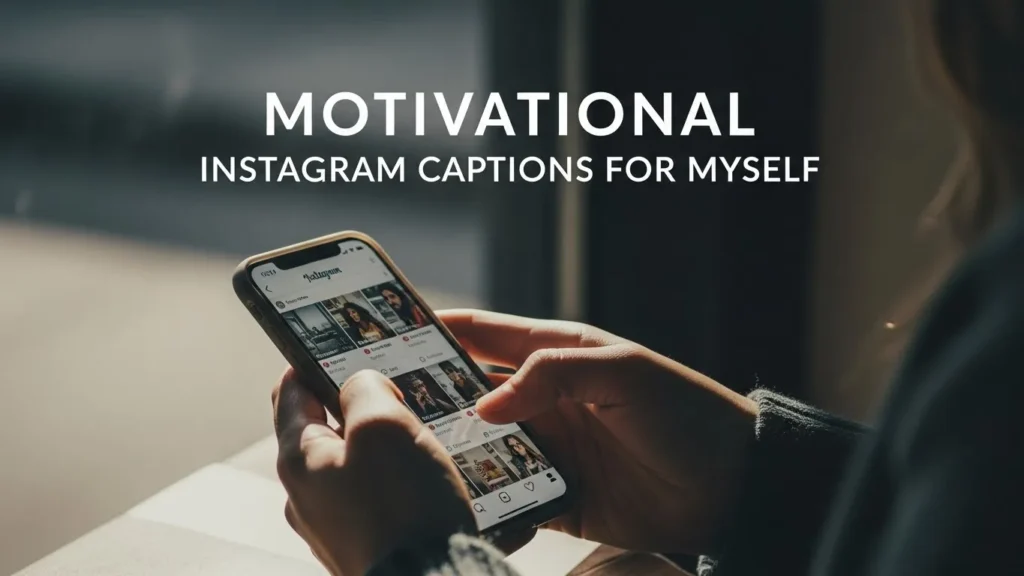 Motivational Instagram Captions for Myself