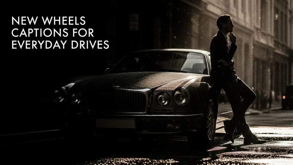 New Wheels Captions for Everyday Drives