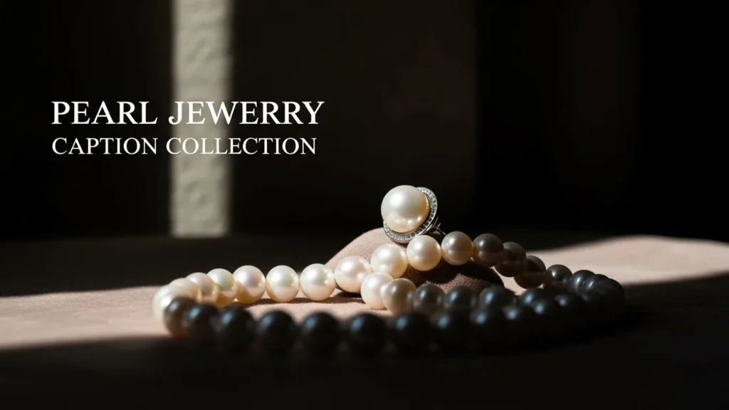 Pearl Jewelry Caption Collection