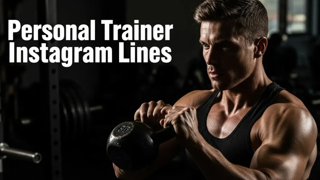 Personal Trainer Instagram Lines