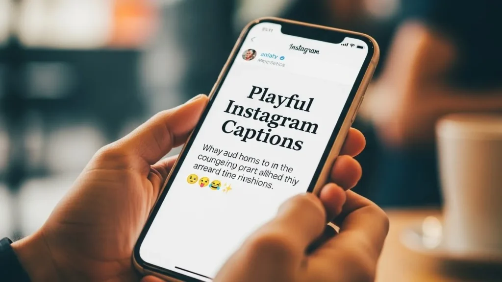 Playful Instagram Captions