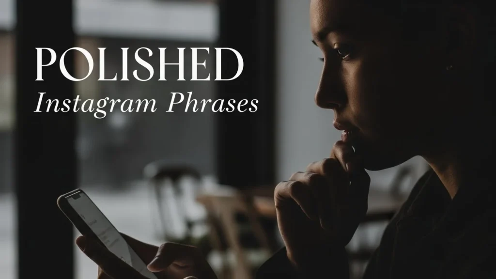 Polished Instagram Phrases