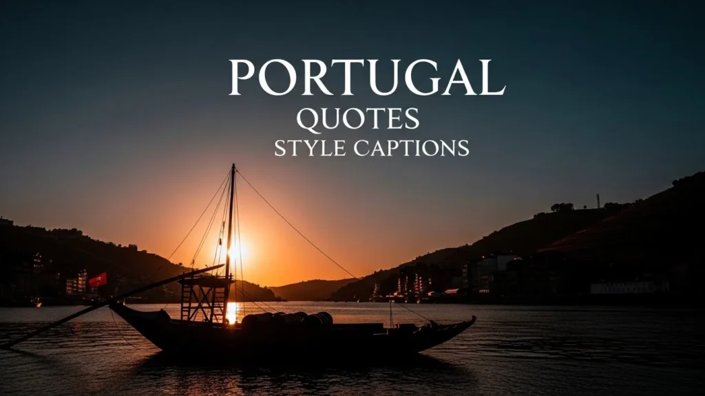Portugal Quotes Style Captions