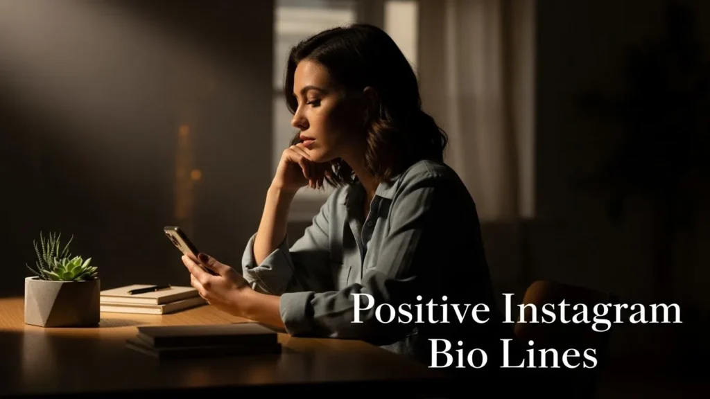 Positive Instagram Bio Lines