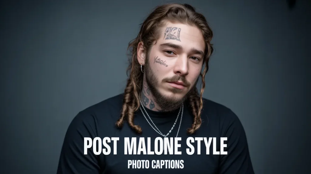 Post Malone Style Photo Captions