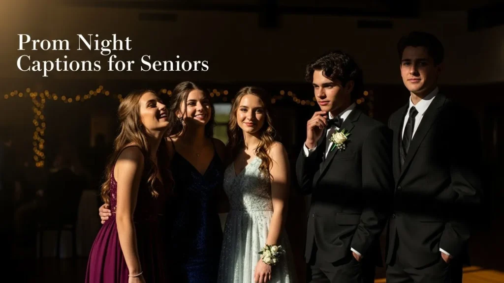 Prom Night Captions for Seniors