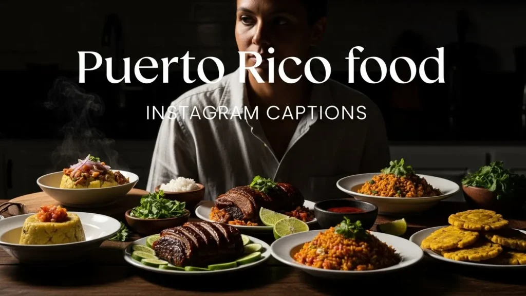 Puerto Rico food Instagram captions