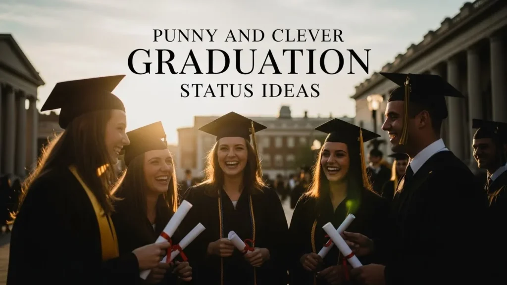 Punny and Clever Graduation Status Ideas