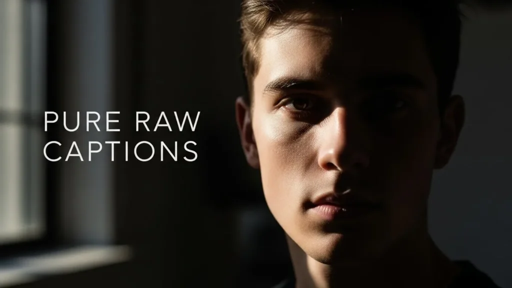 Pure Raw Captions