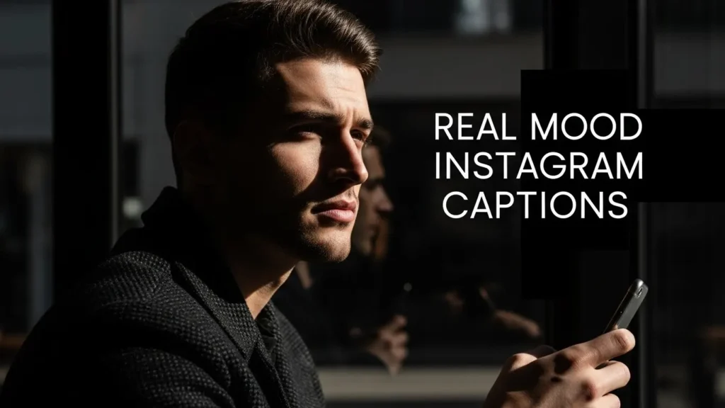 Real Mood Instagram Captions