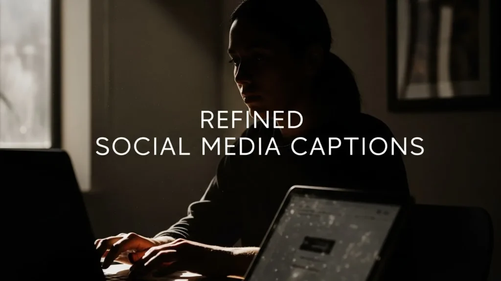 Refined Social Media Captions