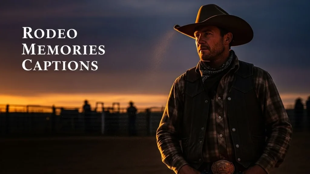 Rodeo Memories Captions