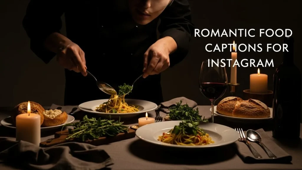 Romantic Food Captions for Instagram