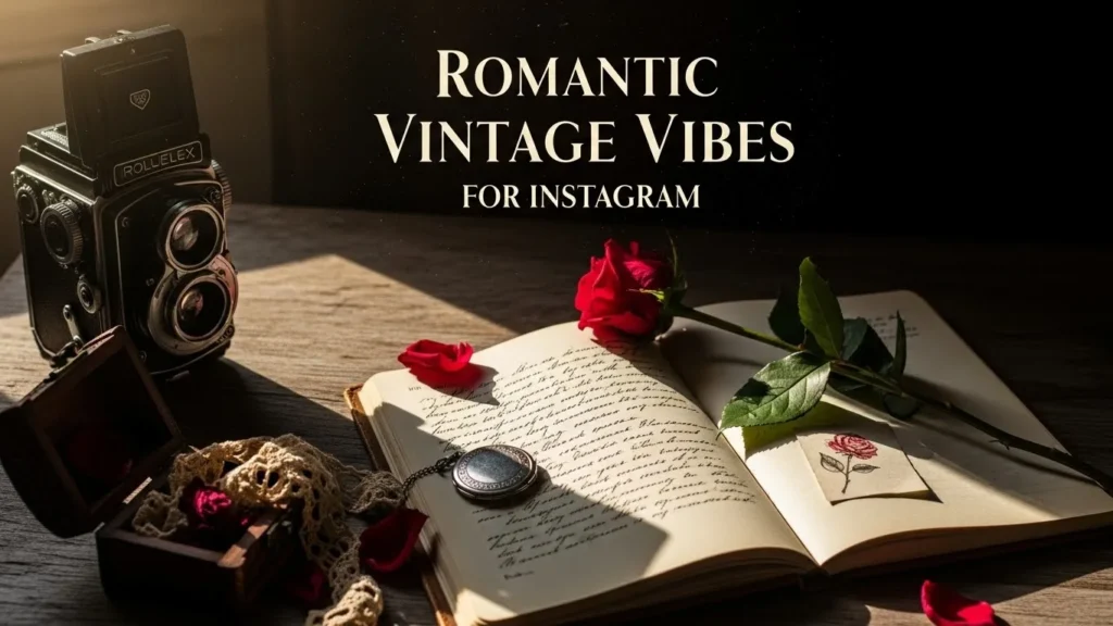 Romantic Vintage Vibes for Instagram