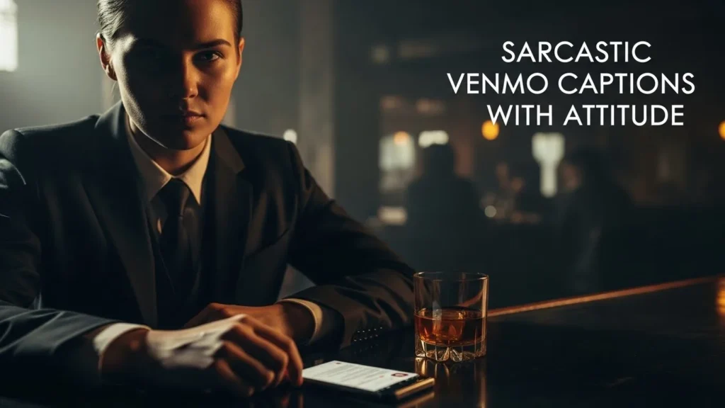 Sarcastic Venmo Captions with Attitude