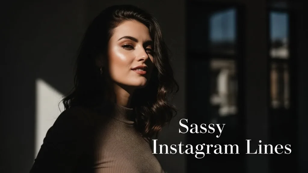 Sassy Instagram Lines