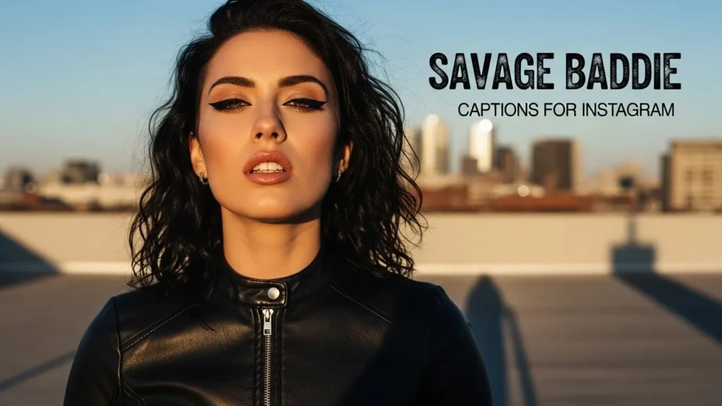 Savage Baddie Captions for Instagram