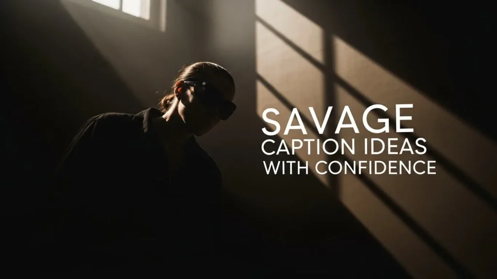 Savage Caption Ideas With Confidence