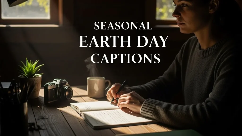 Seasonal Earth Day Captions