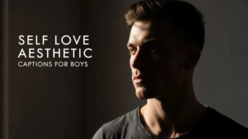 Self Love Aesthetic Captions for Boys